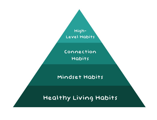 4 types of habit pyramid