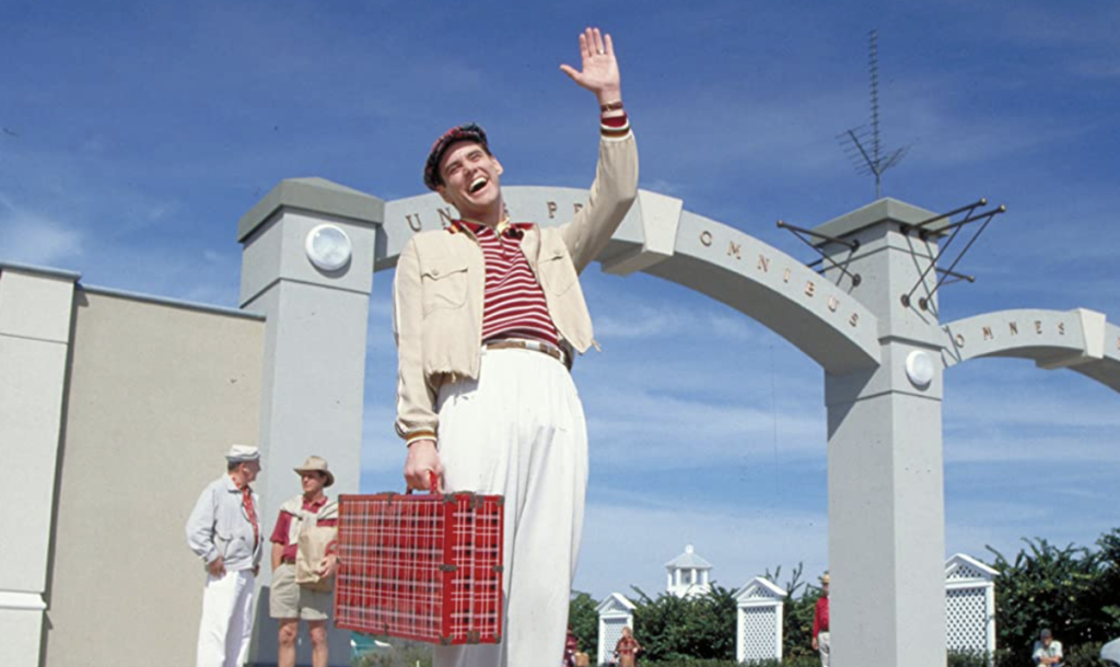 Truman waving, from Truman show lessons post